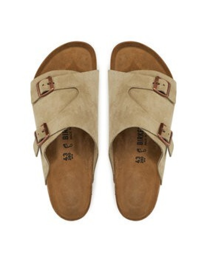 Birkenstock Klapki Zürich 50461 Brązowy
