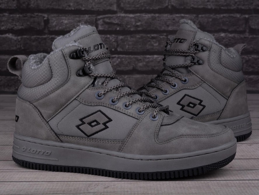 Buty męskie zimowe z futerkiem LOTTO PREHNA FUR