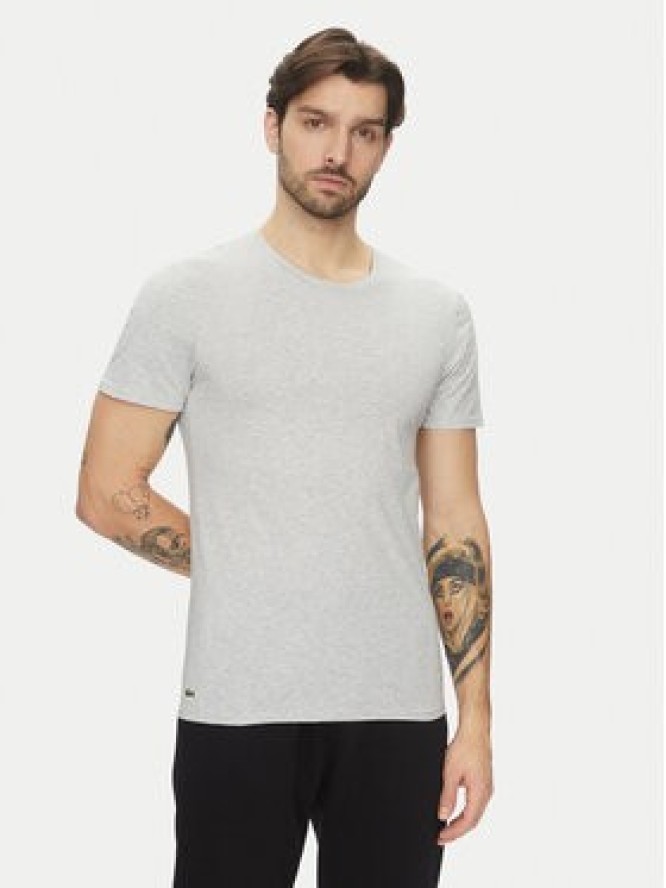 Lacoste Komplet t-shirtów TH9007 Kolorowy Slim Fit