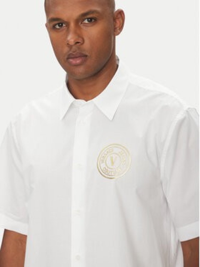 Versace Jeans Couture Koszula 78GALY11 Biały Regular Fit