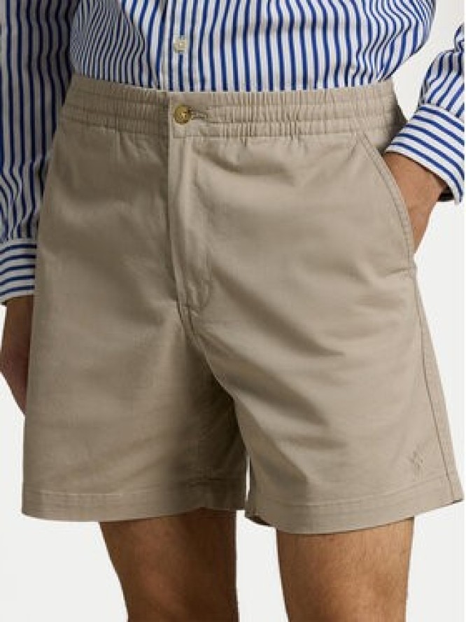 Polo Ralph Lauren Szorty materiałowe Prepster 710644995 Beżowy Classic Fit