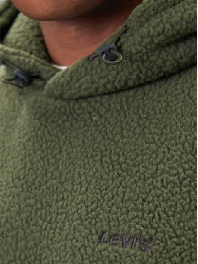 Levi's® Bluza Cozy Up A1034-0029 Zielony Relaxed Fit