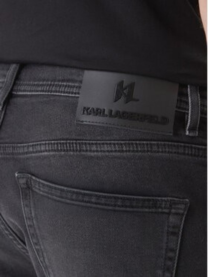 KARL LAGERFELD Jeansy 265501 500890 Szary Regular Fit