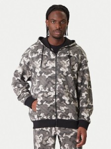 Guess Bluza Z6RQ04 K9YI1 Szary Regular Fit