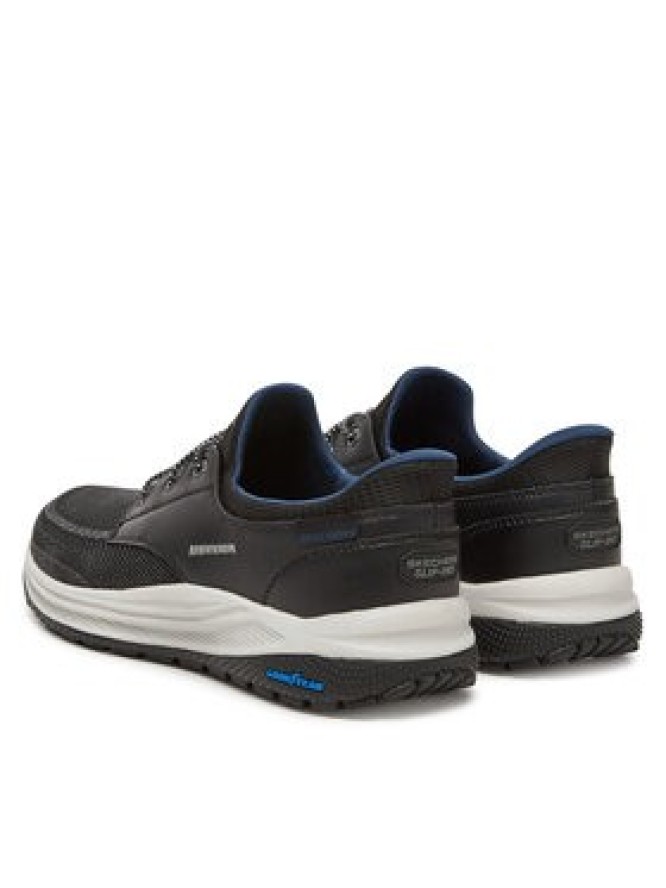 Skechers Sneakersy Meroe-Alden 205467/BLK Czarny