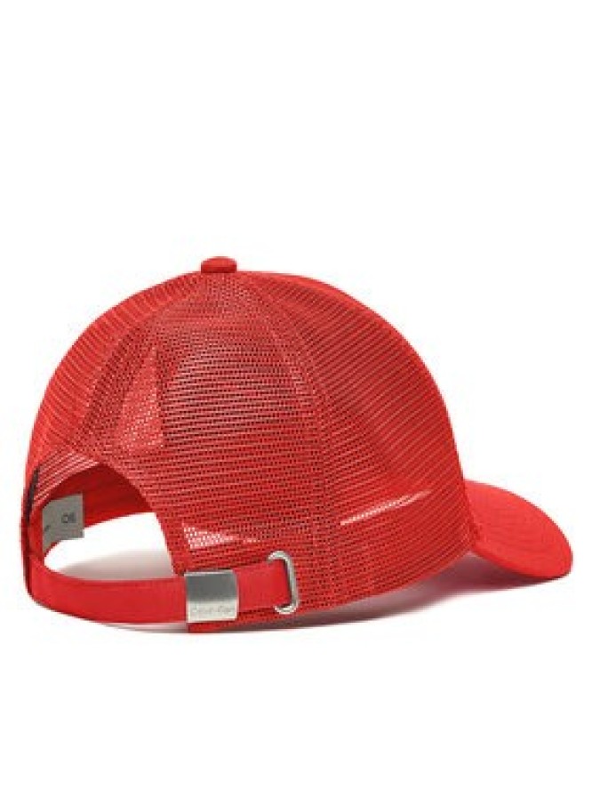 Calvin Klein Czapka z daszkiem Logo LV04D5025G Czerwony