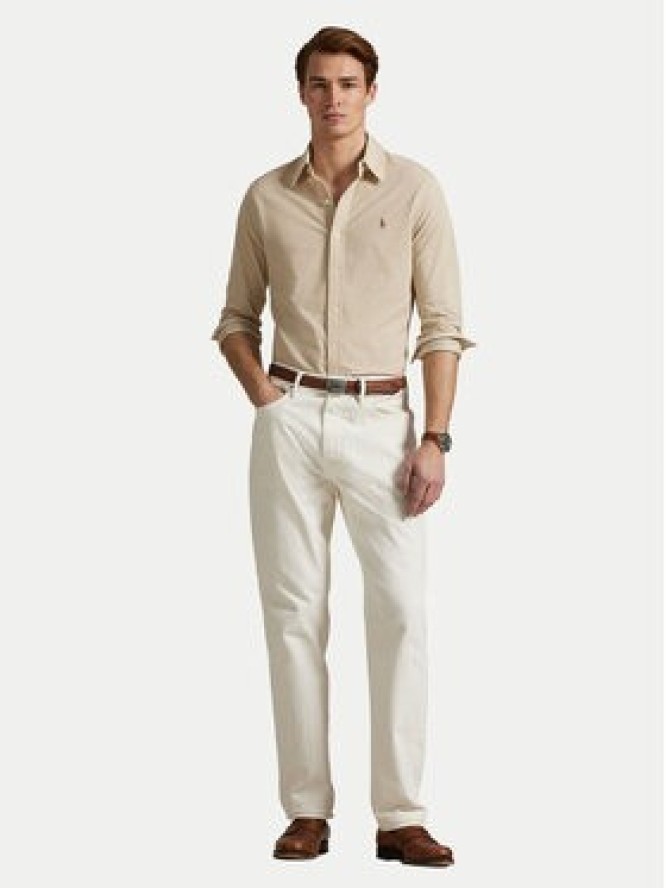 Polo Ralph Lauren Koszula 710979488004 Beżowy Regular Fit