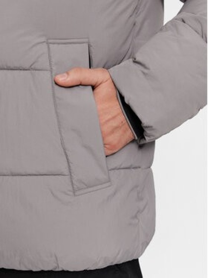 Calvin Klein Kurtka zimowa Crinkle K10K110336 Szary Regular Fit
