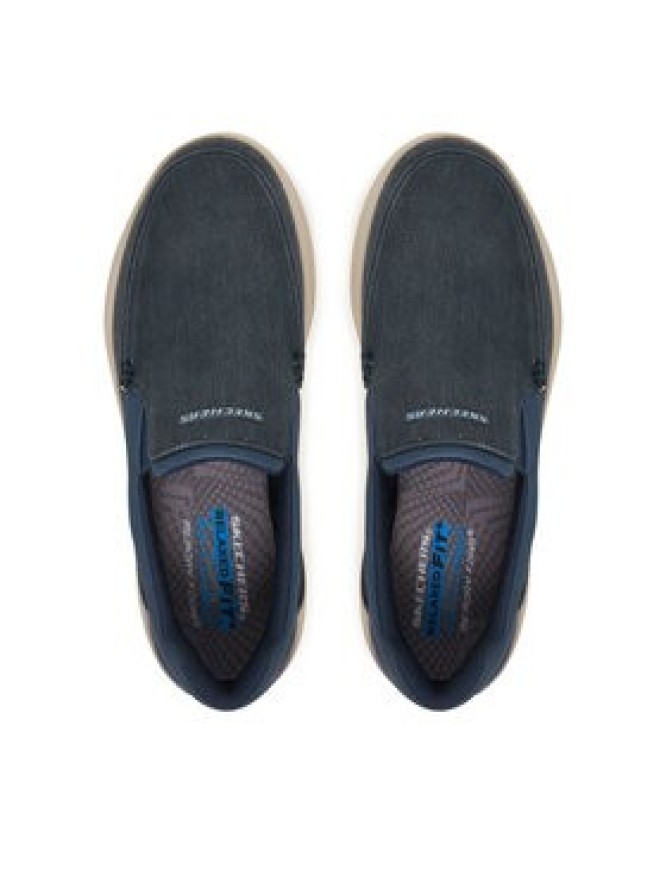 Skechers Półbuty Relaxed Fit: Hasting - Fielden 205066/NVY Granatowy