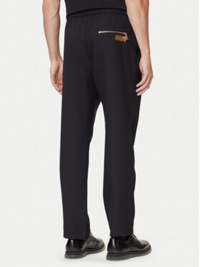 Versace Jeans Couture Spodnie materiałowe 79GAA100 N0136 Czarny Regular Fit