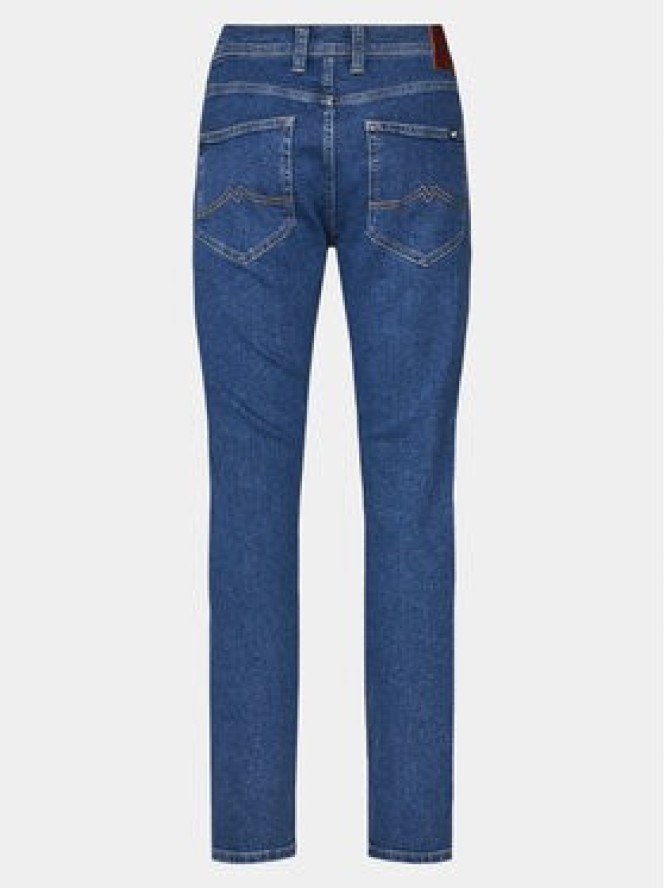 Mustang Jeansy 1014863 Granatowy Slim Leg