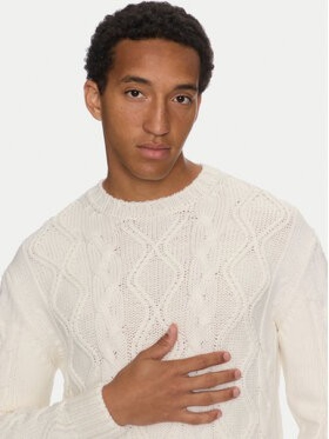 Paul&Shark Sweter 14311084 Écru Regular Fit