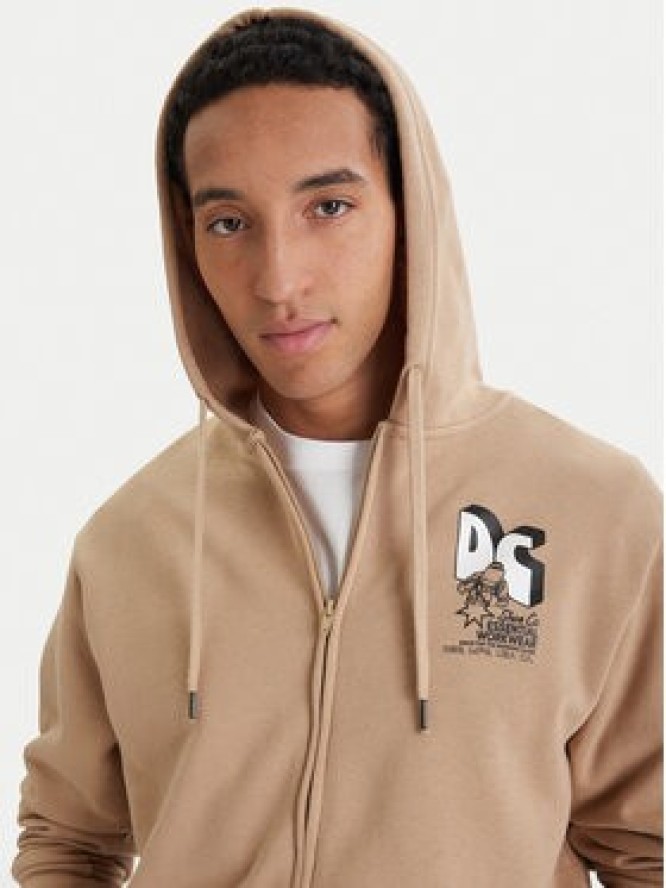 DC Shoes Bluza Anodized EDYSF03267 Beżowy Regular Fit