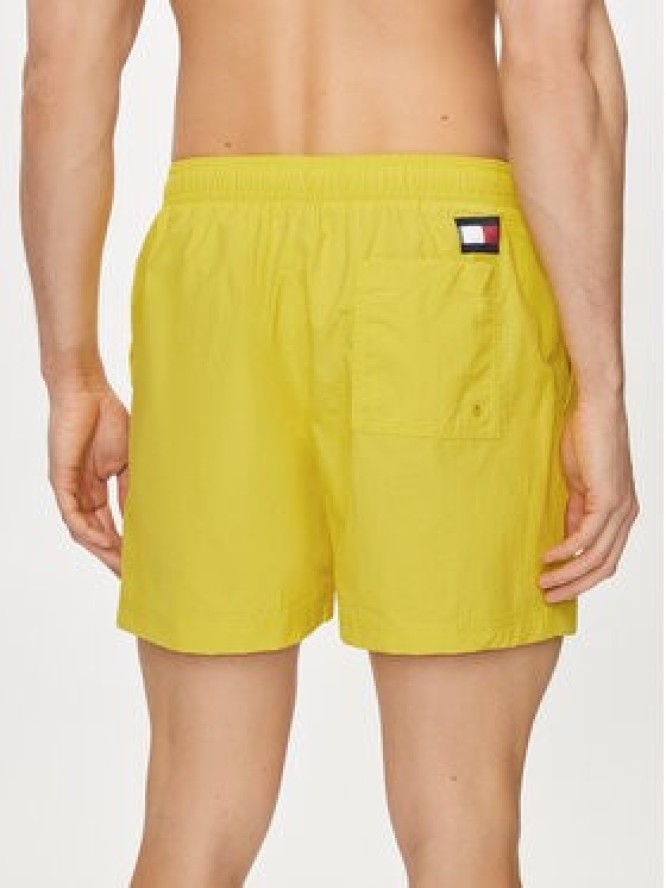 Tommy Hilfiger Szorty kąpielowe UM0UM02048 Żółty Slim Fit