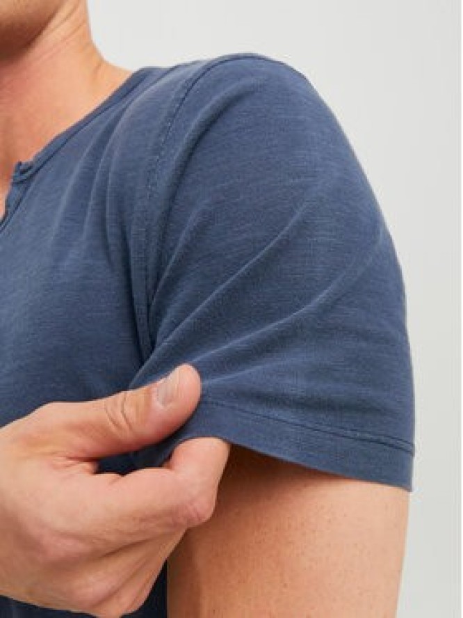 Jack & Jones T-Shirt Split 12164972 Granatowy Standard Fit