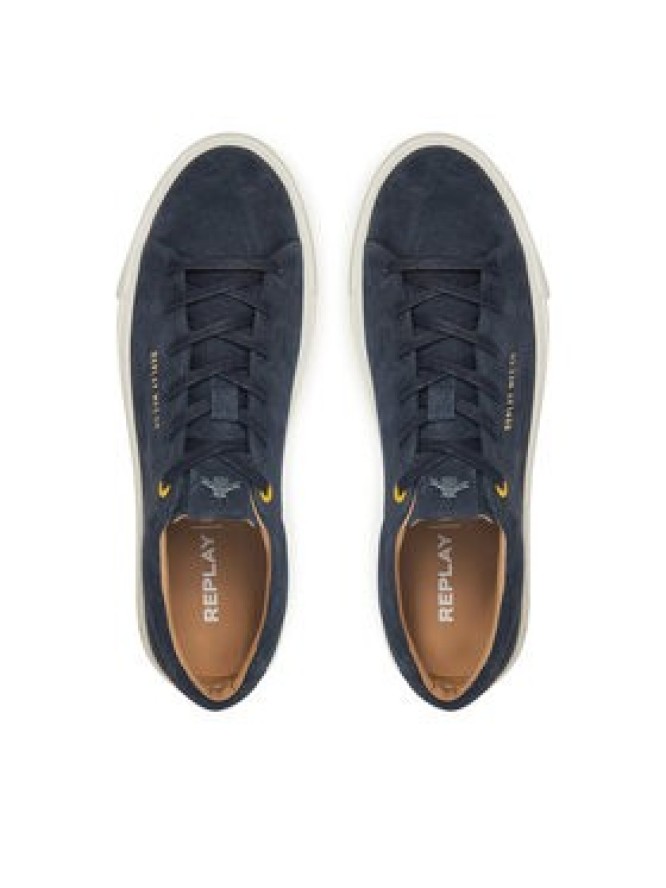 REPLAY Sneakersy GMZ6U .000.C0001L Granatowy