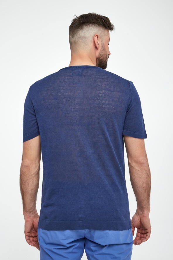 T-shirt męski lniany LIU JO