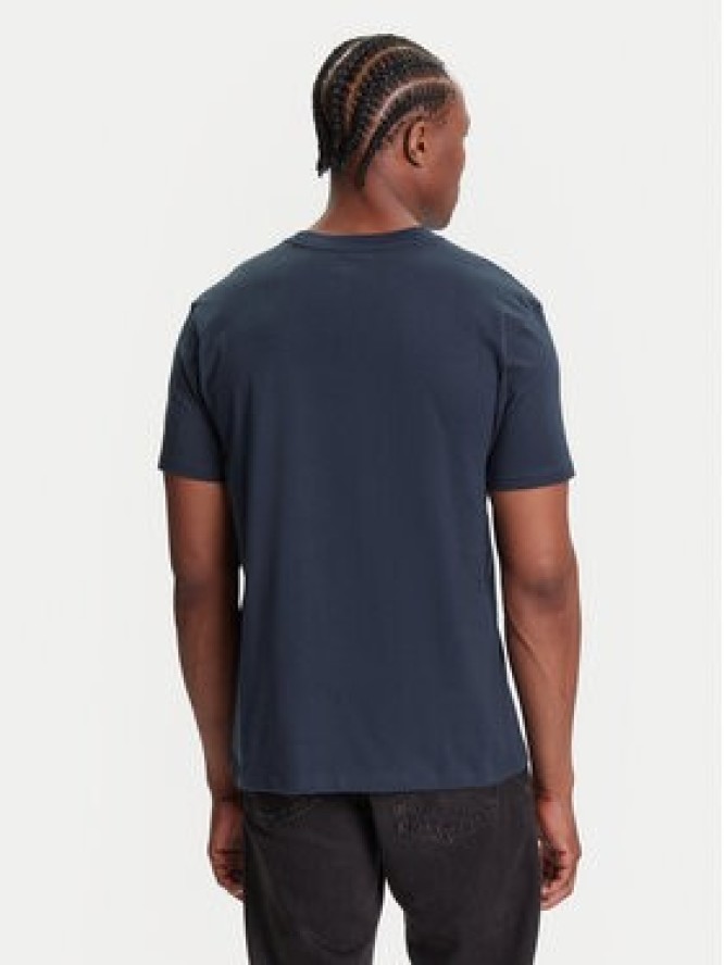 Quiksilver T-Shirt EQYZT08174 Granatowy Regular Fit