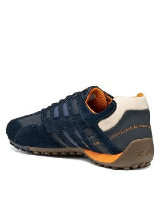 Geox Sneakersy Uomo Snake U4207K 022EK C4078 Granatowy