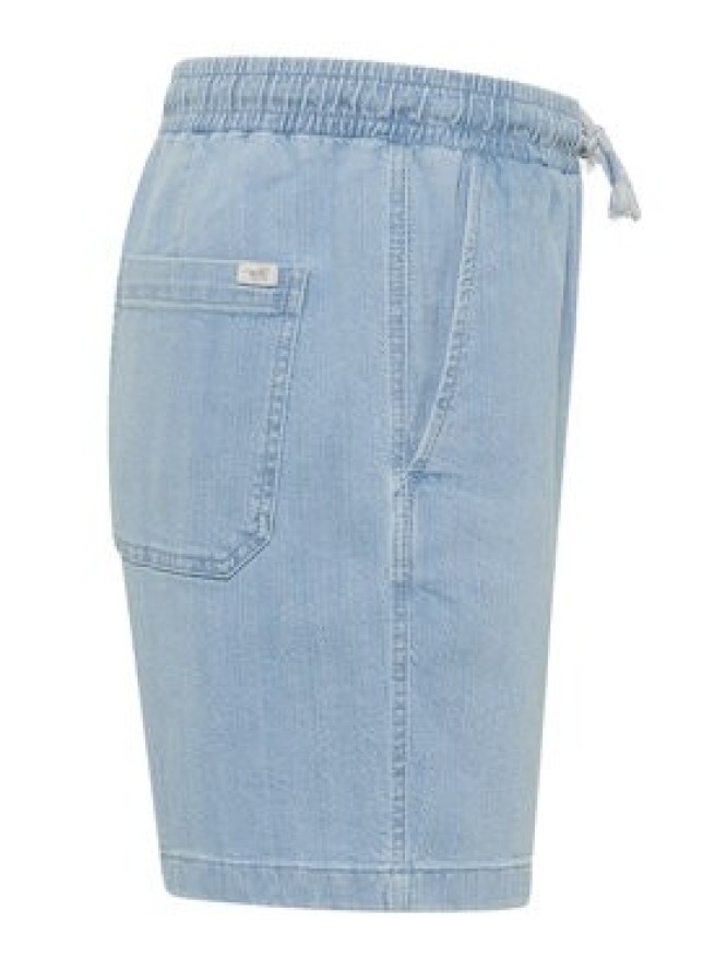Mustang Szorty jeansowe Prague 1016652 Niebieski Loose Fit