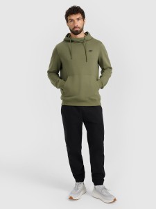 4F Spodnie dresowe joggery męskie - czarne M