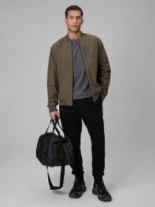 4F Spodnie dresowe joggery męskie - czarne L