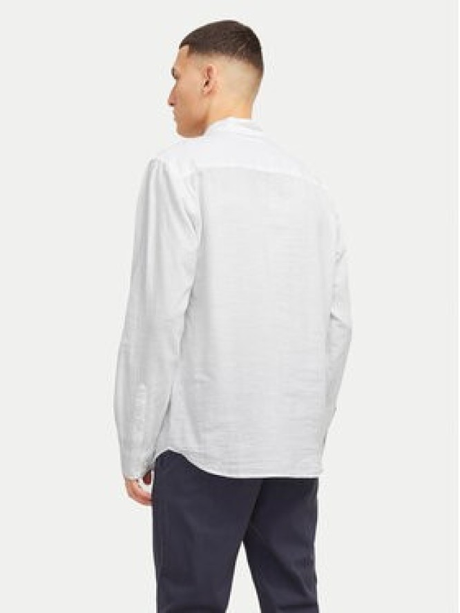 Jack & Jones Koszula Summer 12274599 Biały Regular Fit