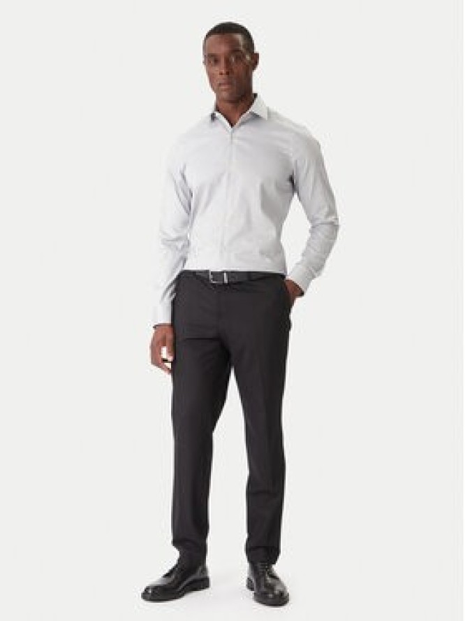 Calvin Klein Koszula LV019EU057 Niebieski Slim Fit