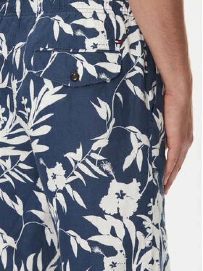 Tommy Hilfiger Szorty materiałowe Harlem MW0MW38847 Granatowy Regular Fit