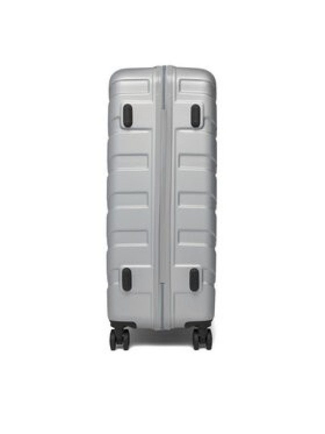 GINO ROSSI Walizka duża C-GIN-L-003-05-SILVER Srebrny