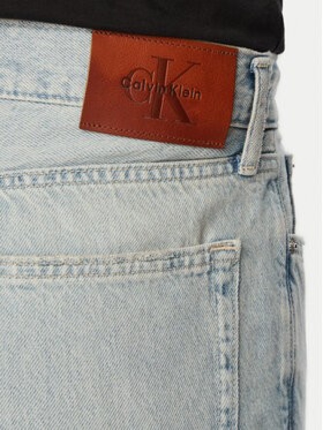 Calvin Klein Jeans Jeansy LV04RG789G Niebieski jasny Straight Fit