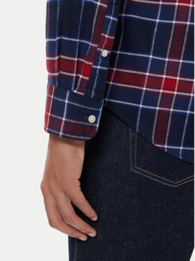 Tommy Hilfiger Koszula Hero MW0MW40473 Granatowy Regular Fit