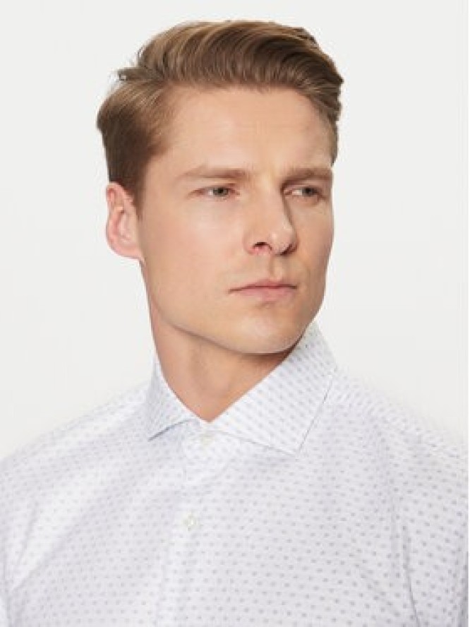 BOSS Koszula 50533039 Biały Slim Fit