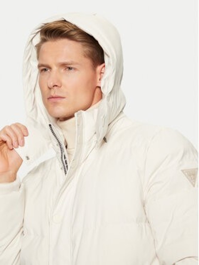 Guess Kurtka puchowa M4BL53 WG7X2 Écru Regular Fit