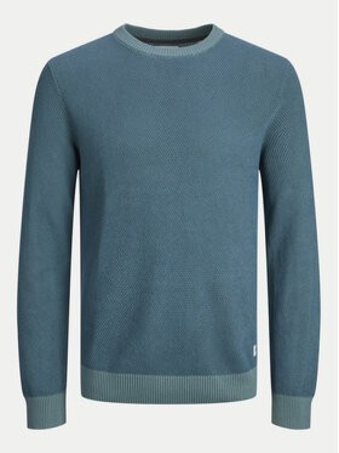 Jack & Jones Sweter Globe 12258139 Niebieski Regular Fit