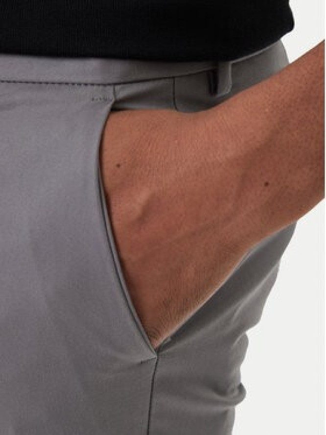 BOSS Chinosy P-Kaiton1 50543945 Szary Slim Fit