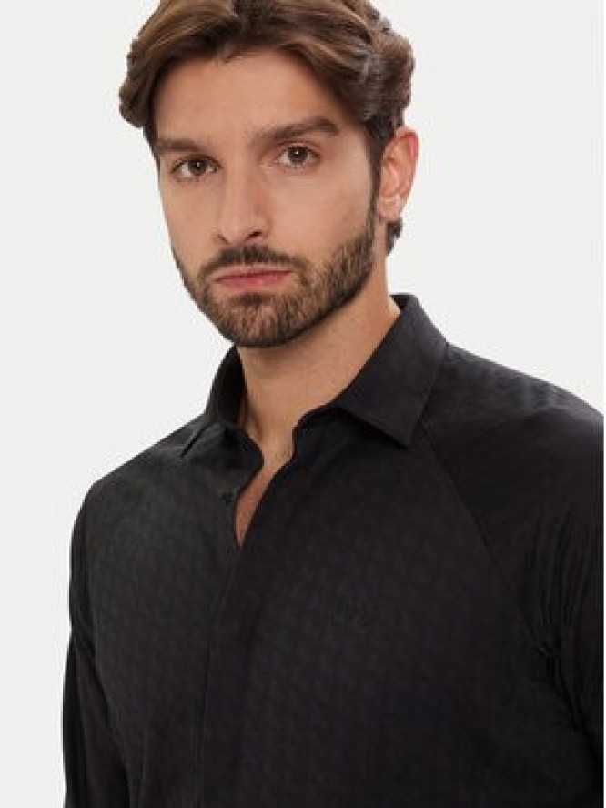 BOSS Koszula Excurse 50544843 Granatowy Regular Fit