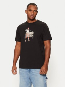 Puma T-Shirt One Piece 624665 Czarny Regular Fit
