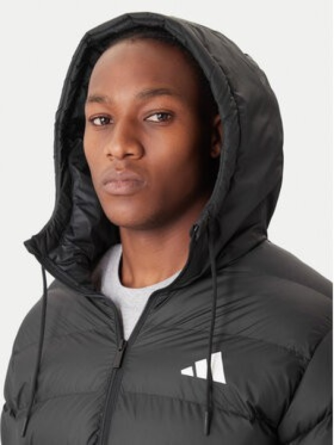 adidas Kurtka zimowa Essentials Climawarm 3-Stripes JM8355 Czarny Regular Fit