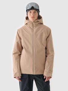 4F Kurtka narciarska membrana 5000 męska - brązowa XL