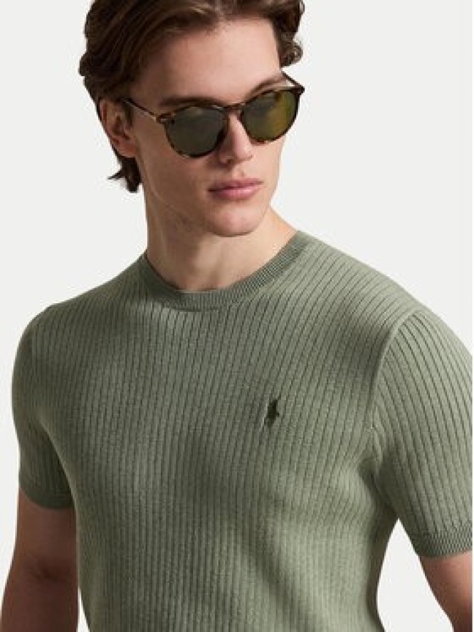 Polo Ralph Lauren T-Shirt 710B13892006 Zielony Regular Fit