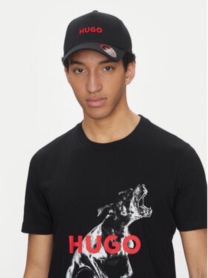 HUGO Czapka z daszkiem Jude 50533410 Czarny