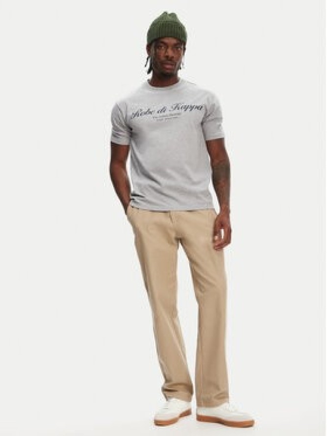Robe di Kappa T-Shirt Robe Giovani Tozeur 61151CW Szary Regular Fit
