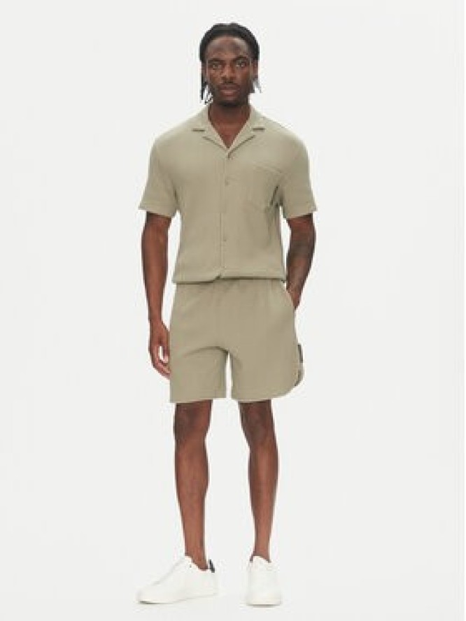 Emporio Armani Underwear Szorty sportowe EM000631 AF10792 U6274 Zielony Regular Fit