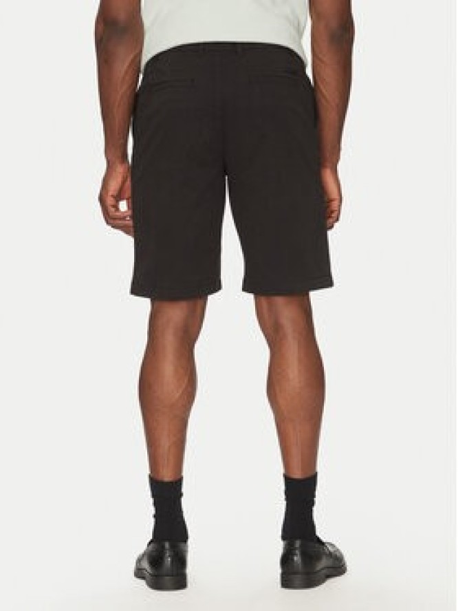 Calvin Klein Szorty materiałowe Modern Twill Reg. Straight Short K10K114068 Czarny Regular Fit