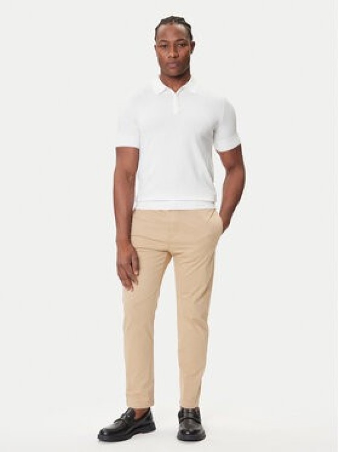 HUGO Chinosy David251D 50530886 Beżowy Slim Fit