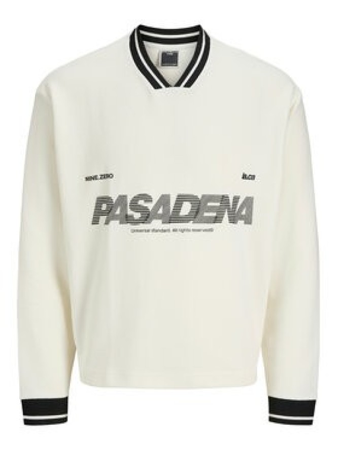 Jack & Jones Bluza Horizon 12278566 Biały Oversize