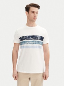 INDICODE T-Shirt Caron 41-051 Granatowy Regular Fit