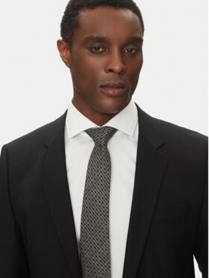 BOSS Krawat H-Tie 7,5 Cm-222 50540043 Granatowy