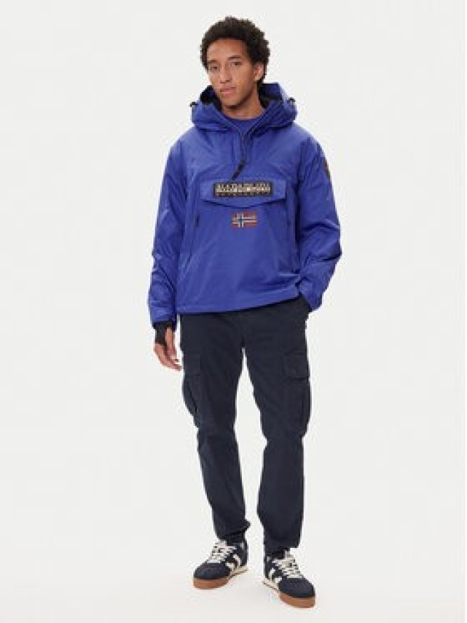 Napapijri Kurtka anorak Rainforest Next NP0A4IB9 Niebieski Regular Fit